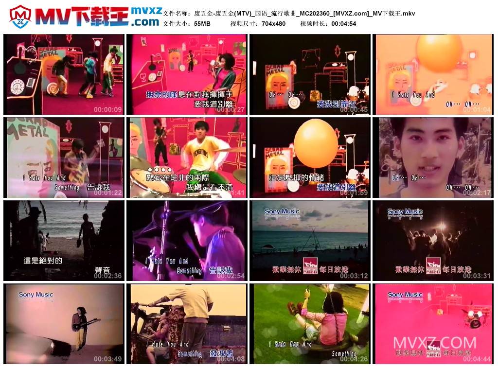 废五金-废五金(MTV)_国语_流行歌曲_MC202360